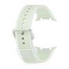 Samsung Galaxy Watch9 Şeffaf Kenarlı Kordon S/M - Yeşil