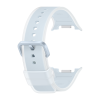 Samsung Galaxy Watch9 Şeffaf Kenarlı Kordon S/M - Mavi