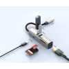 SHAZA 6in1 USB Type-C Hub Port Adaptör HDMI USB Ethernet PD Girişli