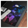 Şık Geometrik Tasarımlı Dayanıklı Oyun Mouse Ped Su Geçirmez, Kaymaz, Yıkanabilir