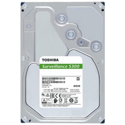 Toshiba 6TB  HDWT860UZSVA 3.5 S300 5400RPM 256MB SATA3 Güvenlik 7-24 Harddisk
