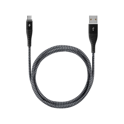 Ttec ExtremeCable Ekstra Dayanıklı USB-A - USB-C Şarj Kablosu 150cm 2DKX02CS,Siyah