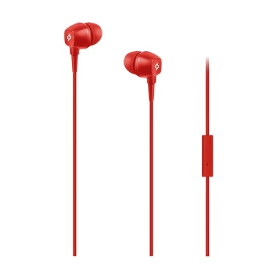 Ttec Pop Mikrofonlu Kulakiçi Kablolu Kulaklık,Kırmızı