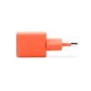 Ttec SmartCharger GAN 20W PD Seyahat Hızlı Şarj Aleti + USB-C - USB-C 3A Kablo Neon Turuncu