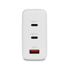 Ttec SmartCharger Trio GAN 120W PD Seyahat Hızlı Şarj Aleti 2 USB-C+USB-A