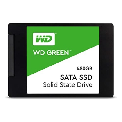 Wd 480GB Green WDS480G3G0A 545-465 3D Nand 25" Sata SSD Harddisk
