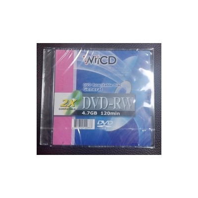 Witcd Dvd Rewritable Disk General 4.7 Gb 120 Min DVD-RW