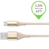 Belkin Premium Kevlar Micro Usb 2.4A Kablo 1.2M,Rose Gold