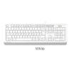 A4 Tech Fk10 Q Usb Fsytyler Beyaz Tr Fn-Mmedya Klavye