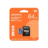 Adata 64GB Premier microSDXC Card with Adapter UHS-I Class10 V10 Hafıza Kartı