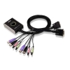Aten Cs682At Petite 2 Port Dvi Cable Kvmp Switch