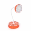 Avec Av9055 Desenli Usb Şarjlı Masa Lambası,Turuncu