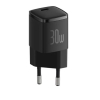 BASEUS CCXF000301 Cube Pro USB-C Hızlı Şarj Cihazı 30W Siyah
