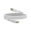 Belkin CAB004 Örgülü USB-C to USB-C 1M Kablo - Beyaz