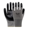 Beybi Nitril Poly Pn810 10 Beden Gri-Siyah 12li Eldiven