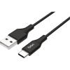 Bix bx100cb 3a usb-a to type-c chargıng Cable black