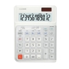 Casio DE-12E-WE Beyaz 12 Hane Masa Üstü Ergonomik Tuşlu Hesap Makinesi
