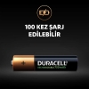 Duracell 750 Mah Şarjlı İnce Pil 2'li