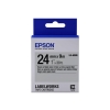 Epson LK-6SBE Gümüş Üzeri Siyah 24mm 9Metre Etiket