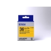 Epson LK-7YBP Pastel Sarı Üzeri Siyah 36mm 9Metre