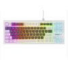 Everest KB-98 SILENT TKL Gri Mavi-Beyaz Rainbow Q Membrane Klavye