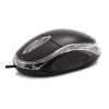 Everest KM-6809 Usb Siyah Işıklı Optik Mouse