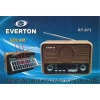 Everton Rt-675  Bluetooth Fm-Usb-Tf-Aux Şarjlı Solar Nostaljik Radyo