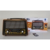 Everton Rt-750  Bluetooth Fm-Usb-Tf-Aux  Şarjlı Nostaljik Radyo