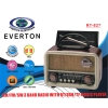 Everton RT-827 Bluetooth-USB-SD-FM Şarjlı Nostaljik Radyo (Solar Güneş Panelli)