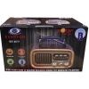 Everton Rt-877 Güneş Enerji Panelli Bluetooth Fm-Usb-Tf-Aux Şarjlı Nostaljik Radyo