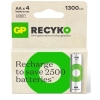 GP AA 1300 mAh Şarjlı Kalem Pil 4'lü Paket GP130AAHCEMTR-4LÜ
