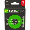 GP AA 2000 mAh Pro Şarjlı Kalem Pil 4+2li Paket  Paket GP210AAHCBR21-2GVPTLB6