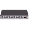 H3C S1600V2-10P-HPWR L2 9x 10-100-1000 BASE-T Ports (8x PoE+ Ports) 1x 1G SFP Port, 125W PoE+ Switch