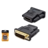 HADRON HDX1260 DVI (M) TO HDMI (F) ADAPTÖR 24+5 SİYAH
