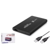 HADRON HDX1758 HDD KUTUSU USB2.0 METAL SATA 2.5" SİYAH