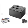 Hadron Hdx1791 All in One HDD Docking USB 3.0 SATA 2.5 & 3.5 HDD SSD Destekli 12V Adaptör Siya