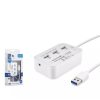 Hadron Hdx7028 Usb3.0 Hub Combo 3-Usb3.0 + Ms + Sd + M2 + Tf 20Cm Beyaz