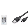 Hadron Hdx7524 Usb Mini V3-5Pin To Usb Kablo 50Cm Siyah