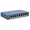 HikvisionDS-3E1310P-EI-M 8×10-100 Mbps PoE Portu, 2×Gigabit RJ45 Portu 60W Switch