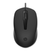 HP 150 240J6AA Siyah Kablolu Optik Kablolu Mouse 1600 DPI Optik Sensörlü