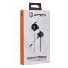 Hytech HY-GK1 3,5 Oyuncu Esnek Mikrofonlu Siyah Kulakiçi Kulaklık