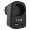 INCA IPW-42SY TYPE-C+ USB-A Giriş Soketli Duvar Prizi