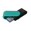 Kingston DTXS-128GB 128GB Portable USB 3.2 Gen1 DataTraveler ExodiaS (Black-Turquoise) Flash Bellek