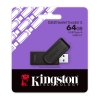 Kingston DTXS-64GB 64GB Portable USB 3.2 Gen1 DataTraveler ExodiaS (Black-Black) Flash Bellek