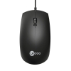 Lecoo MS100 USB Kablolu 1000DPI 3 Tuşlu Optik Mouse Siyah