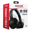 Maxell MLA B52 Kulaküstü Kablolu Kulaklık Siyah-Kırmızı