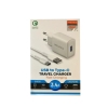 Megatech CC-03 (MT-Ct34 )3.4A Type-C Usb Kablo+ Ev Şarj Adaptör Hızlı Şarj