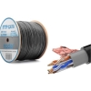 Nodar Nd2002 Ftp Cat6 Dışmekan Kablo 23Awg Çift Pvc 4P- 1-0.57Mm 35Mm Cca 305M Siyah