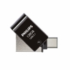 Philips 2'si 1 Arada USB 3.1 - USB-C 128GB Gece Siyahı