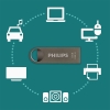 Philips USB 3.1 32GB Moon Uzay Grisi